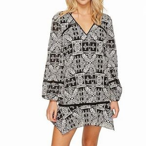 Shift Dress Cover Up Lorelei Asymmetrical